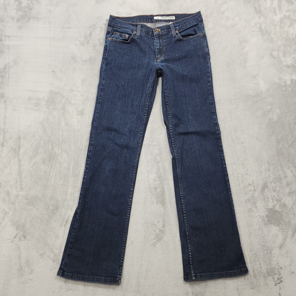 DKNY Jeans Jeans Womens 6 Blue Medium Wash Low Rise Ludlow Bootcut Stretch Denim